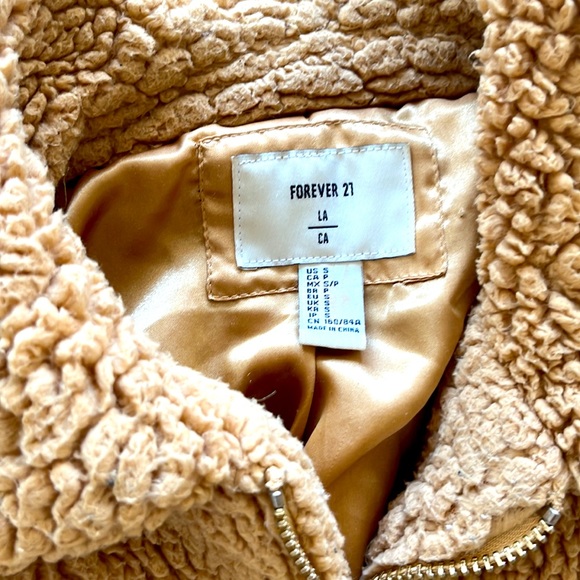 Fuzzy teddy jacket - Picture 2 of 2